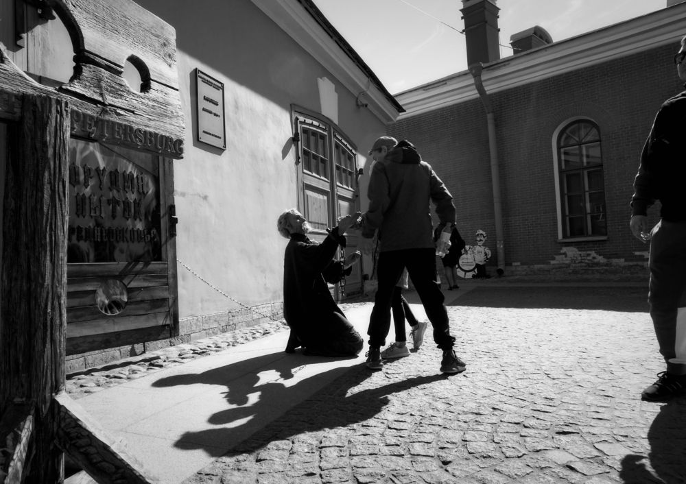 Узник Петропавловской крепости.