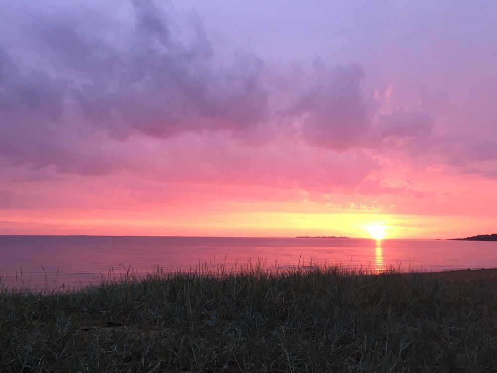 Закат на Финском заливе