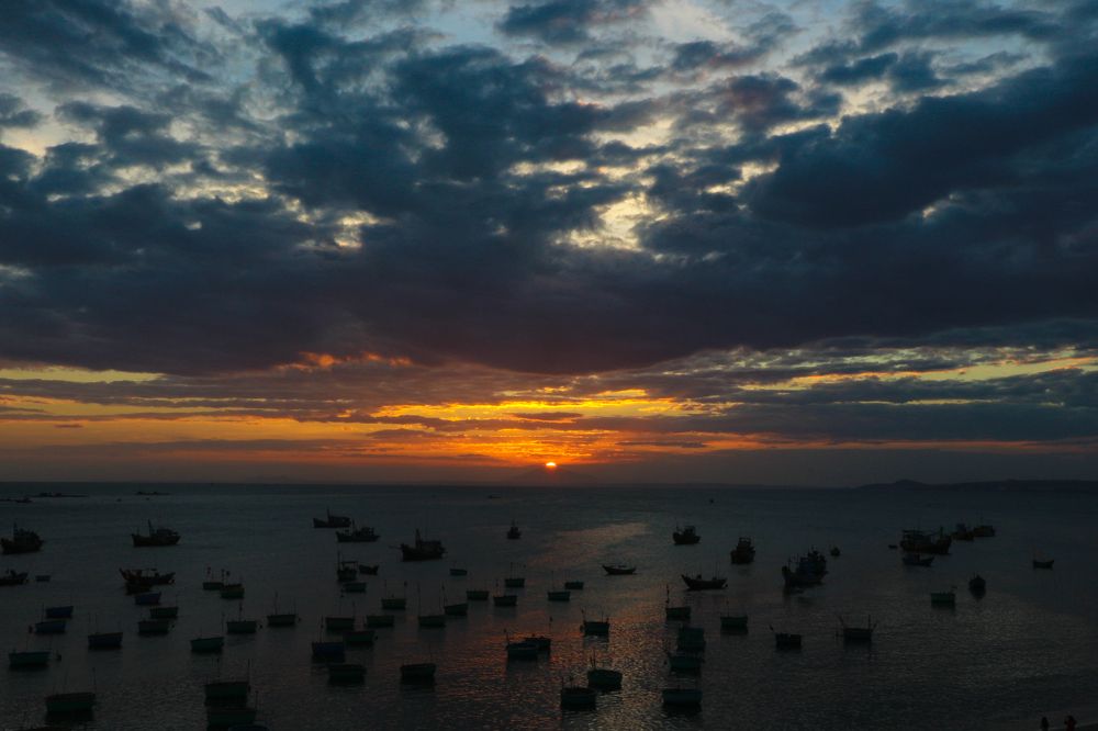 the silence of the sunset