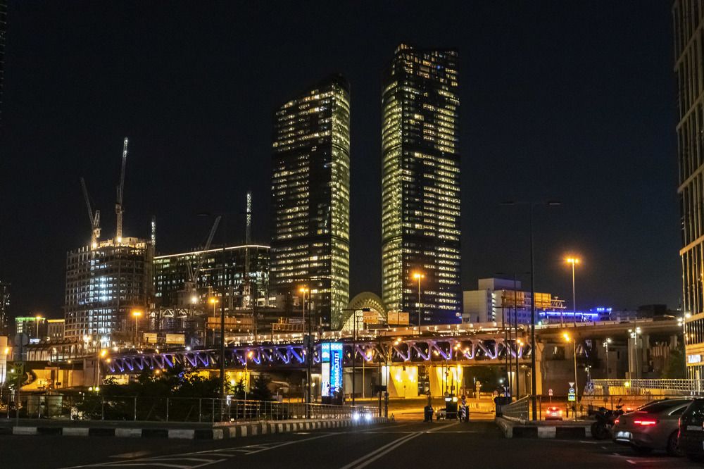 Ночная Москва