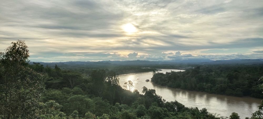 Mahakam river