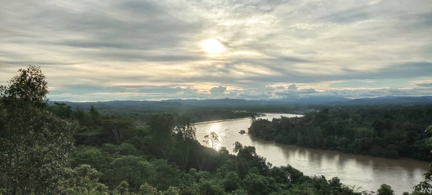 Mahakam river