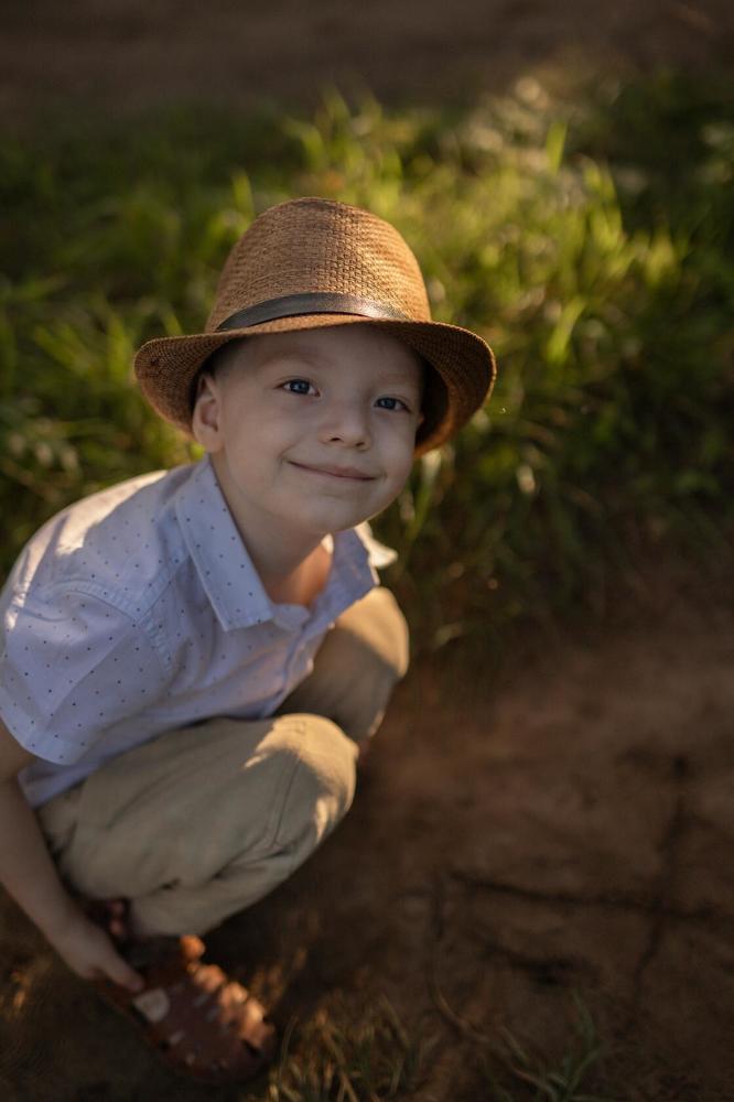 Сыночек Михаил Тимофеевич.Портрет осенью.