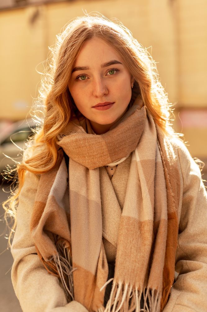 Рыжая.