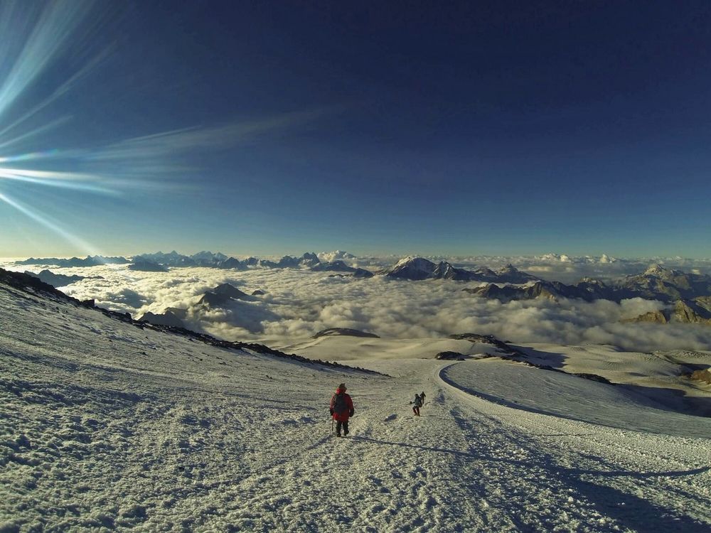 Эльбрус - скалы Пастухова (акклиматизация)