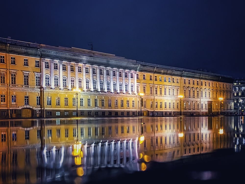 Ночной Петербург