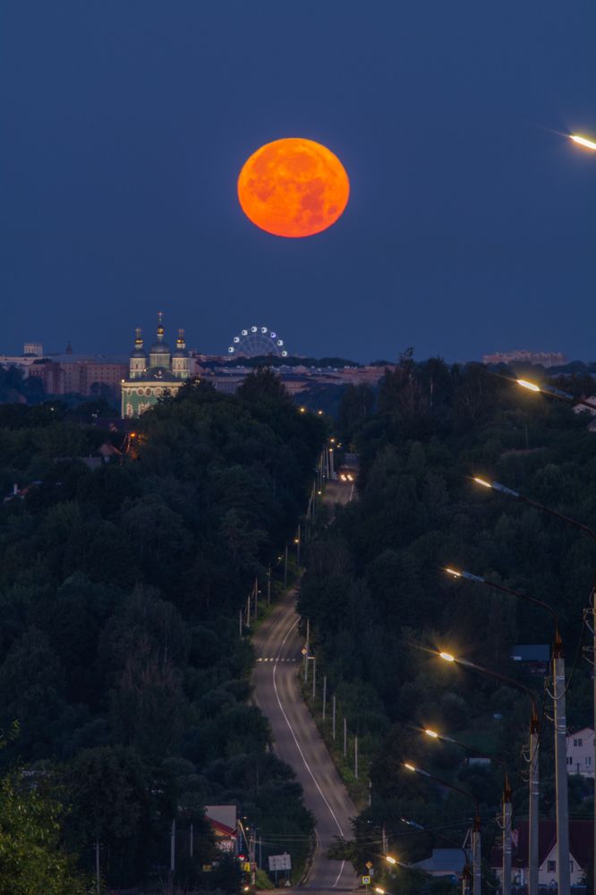 Дорога к суперлунию
