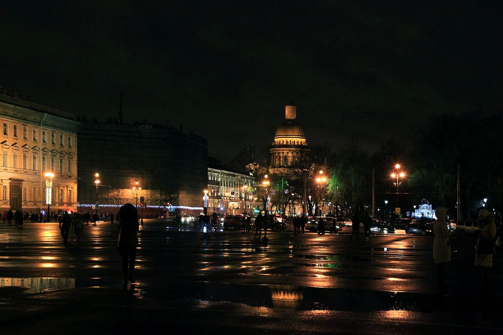 Вечер на Дворцовой