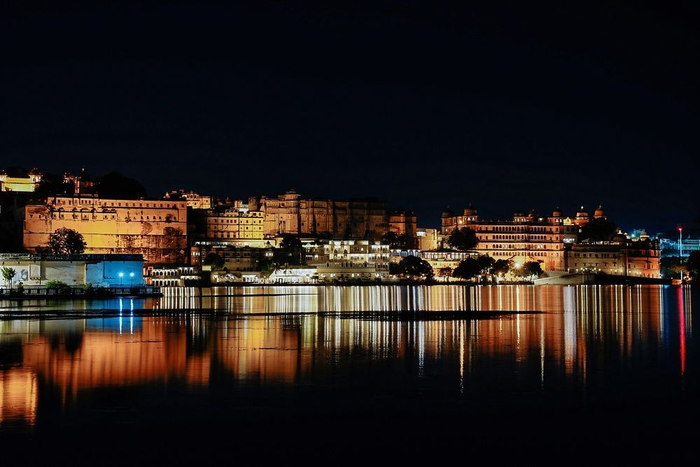 Reflection of City Palace, Udaipur