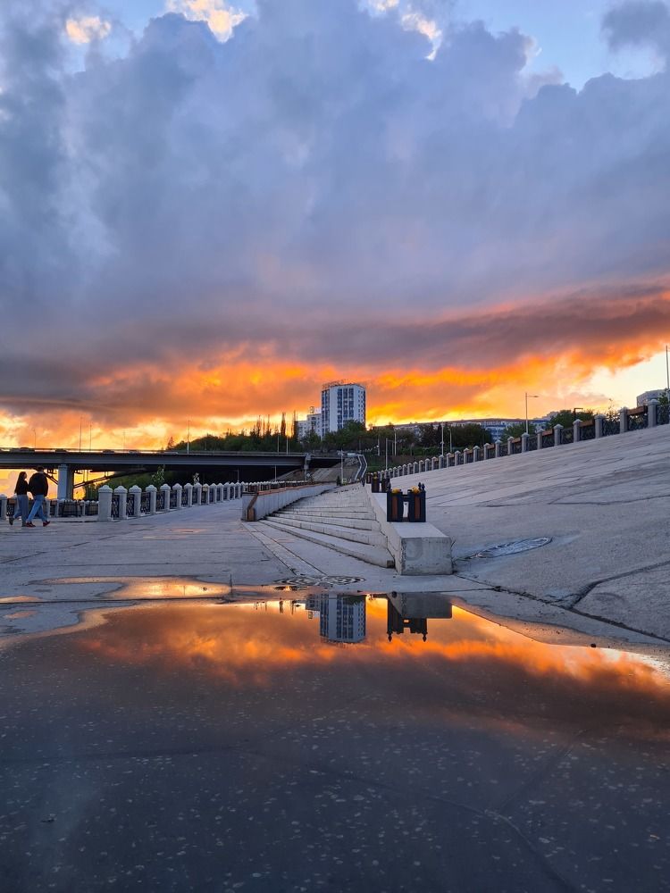 Сумасшедший закат