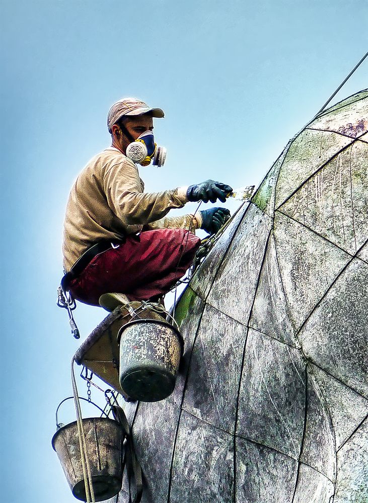 The main thing is that the roof is not blown away