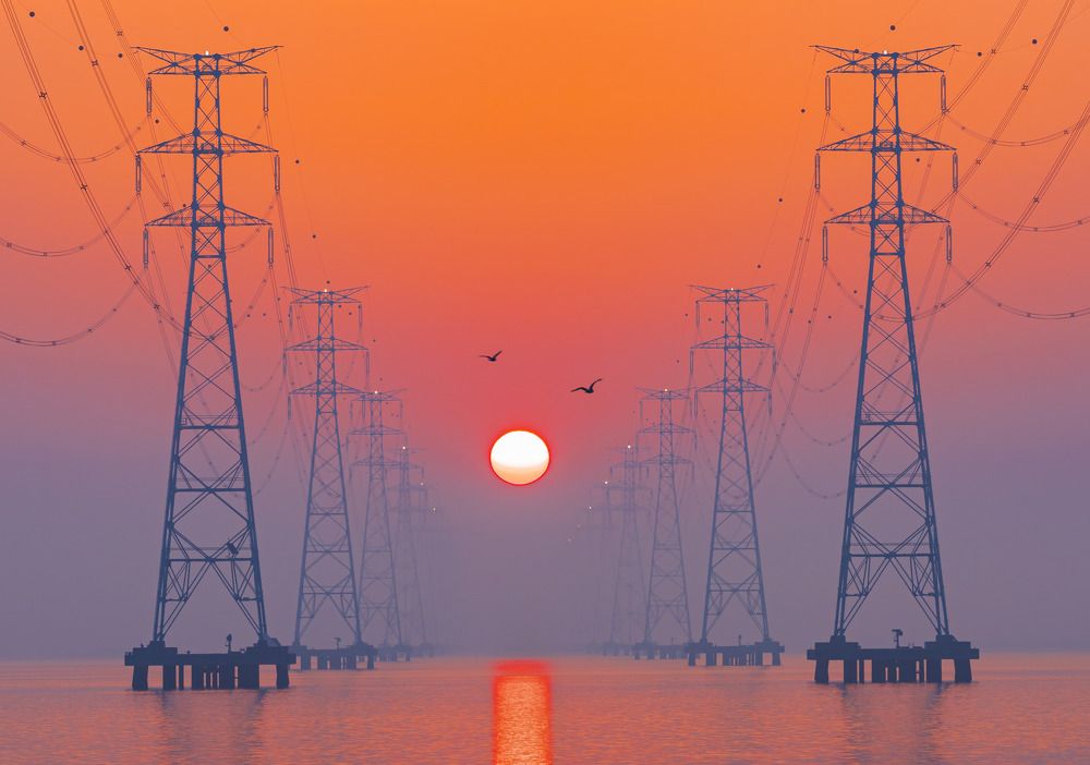 Sunrise on the island