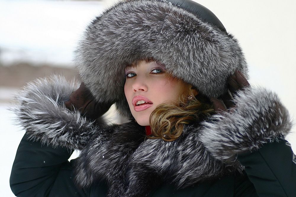 Морозный день