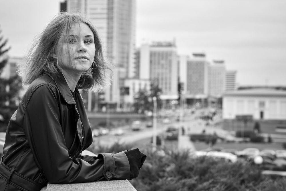 Над городом