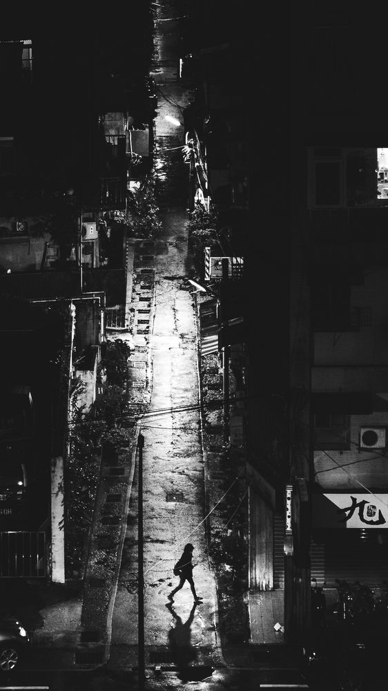 night and alley
