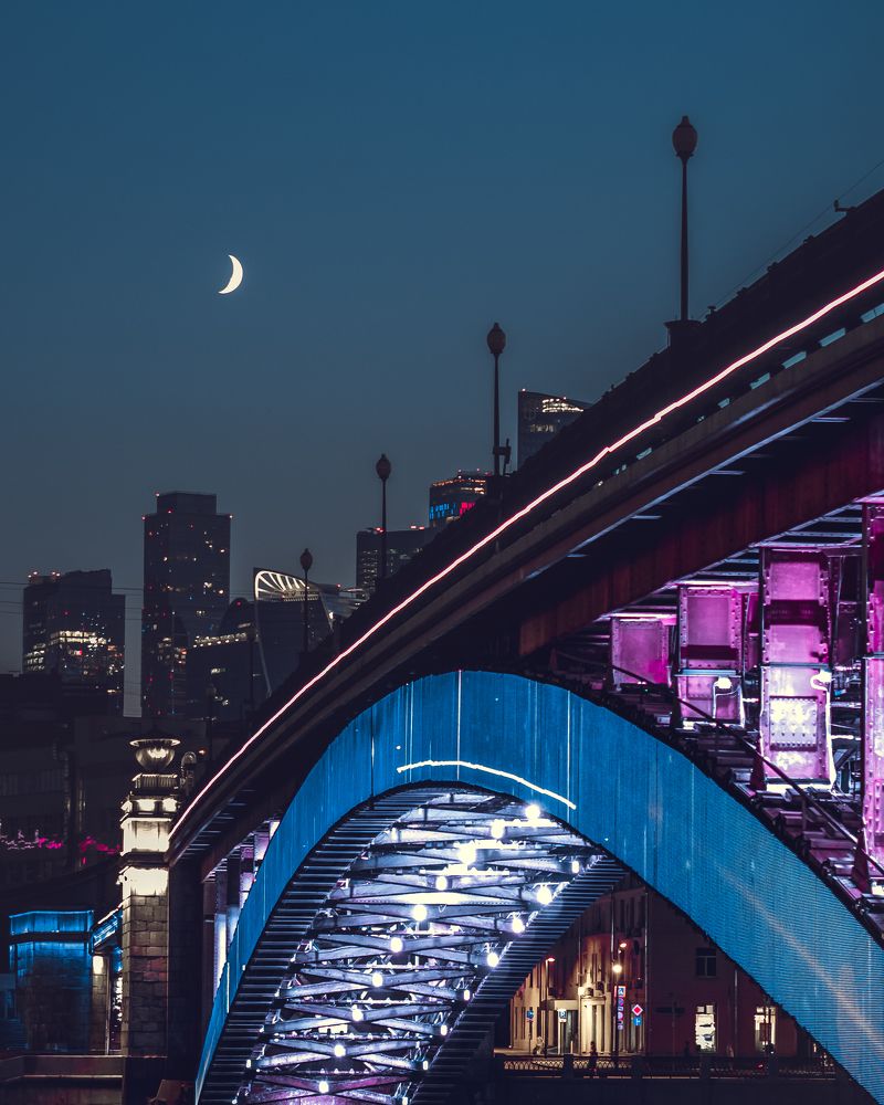 Bridge at night