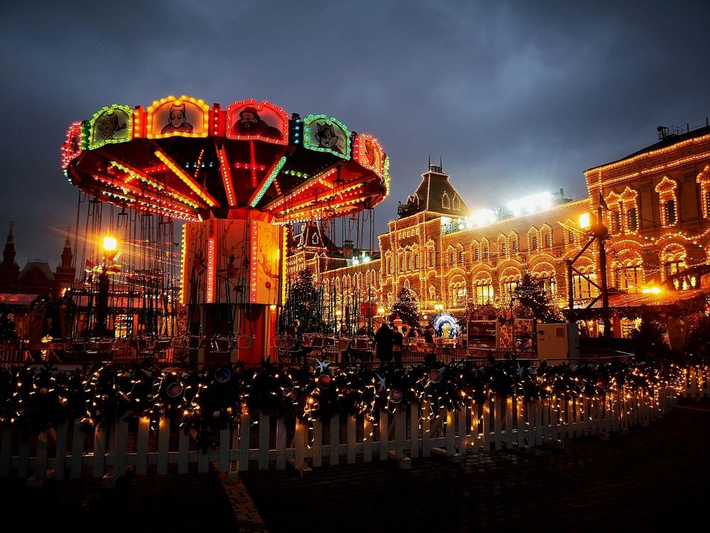 Москва новогодняя