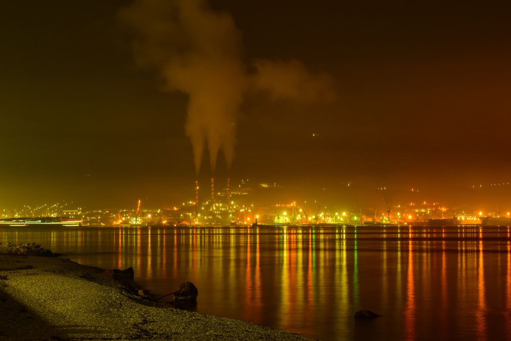 Вид с набережной в Новороссийске