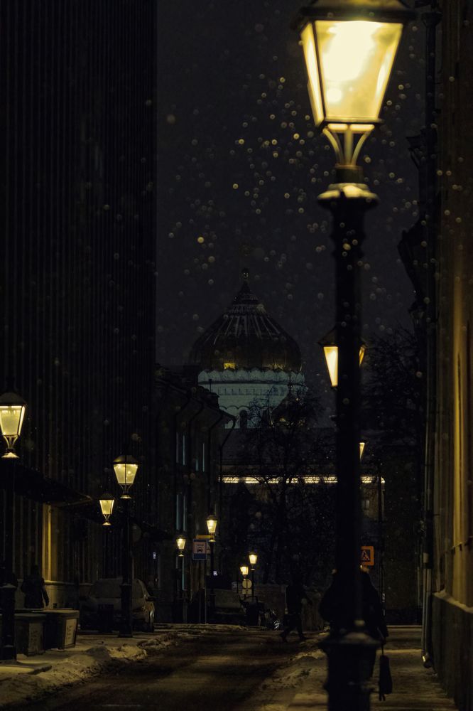 Московский снегопад