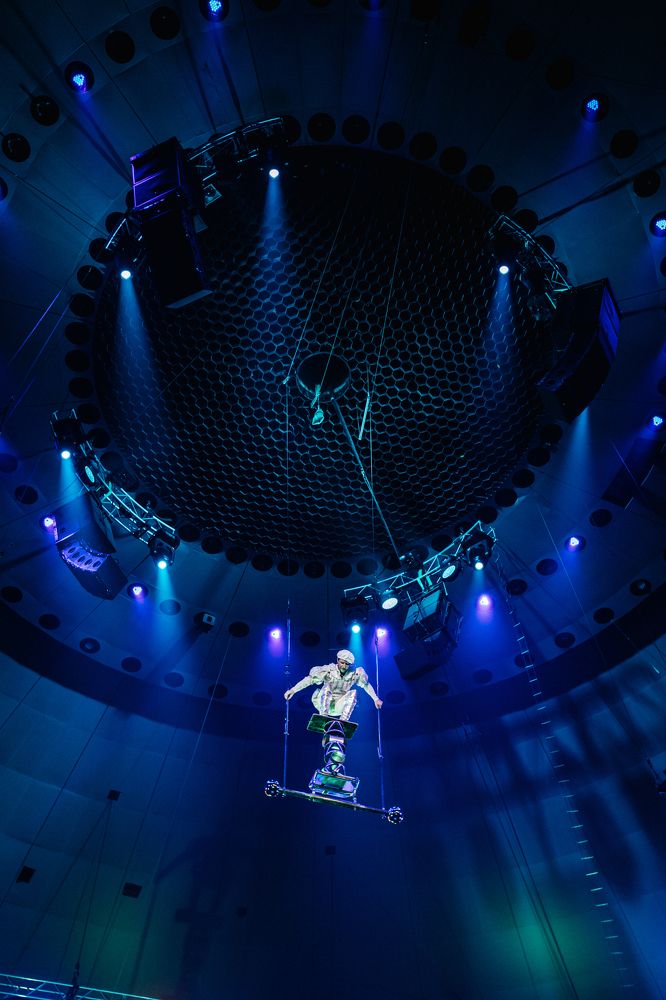 Под куполом цирка.