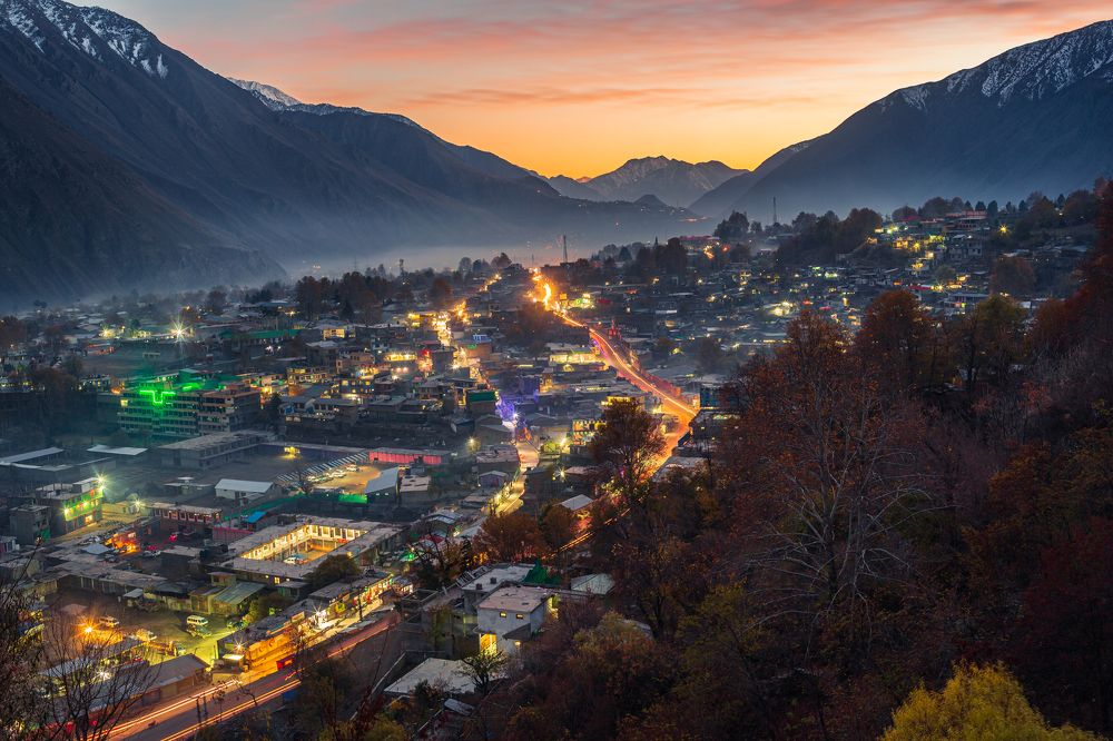 Chitral town, Pakistan