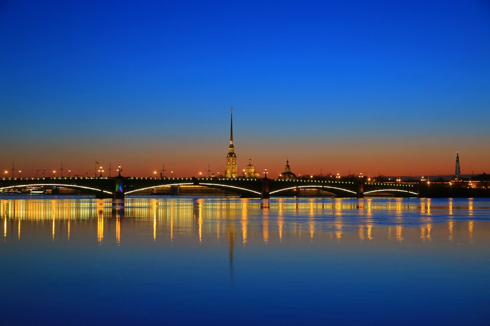 Питер вечерний.