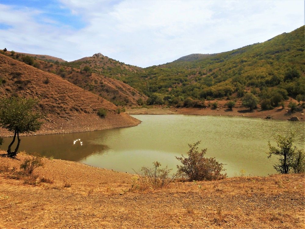 Озеро в селе Междуречье