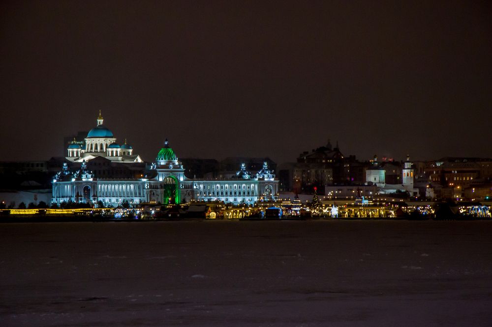 Ночная Казань