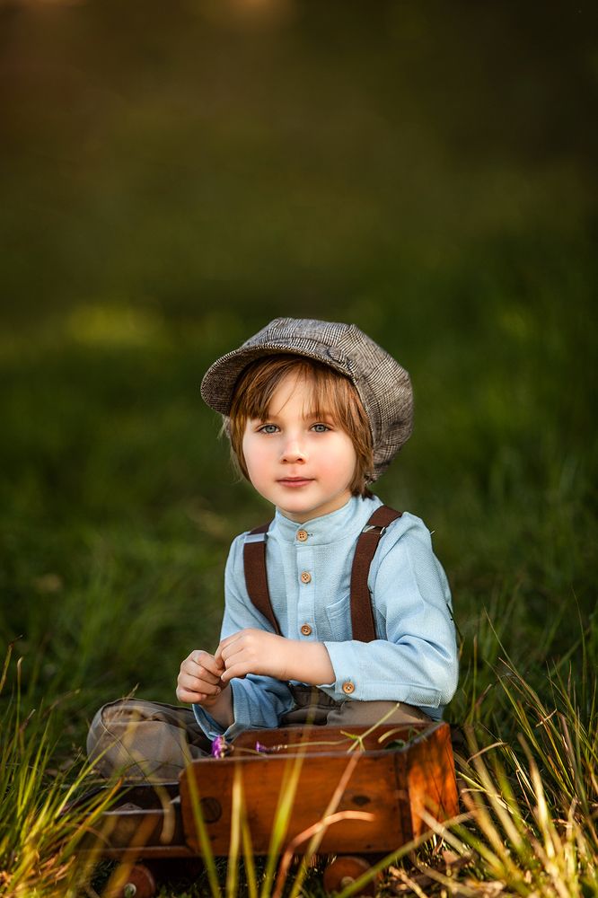 Playing in the countryside