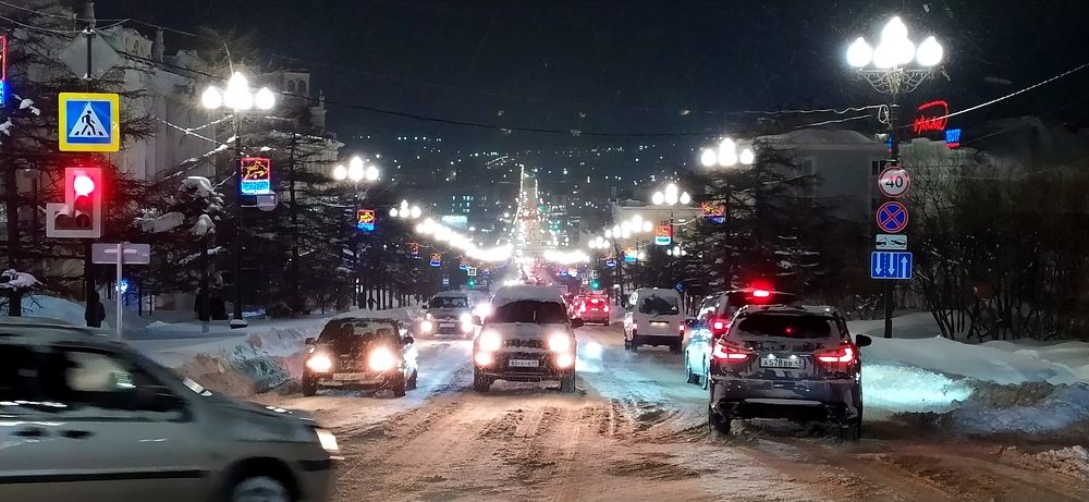 Вечерний Магадан