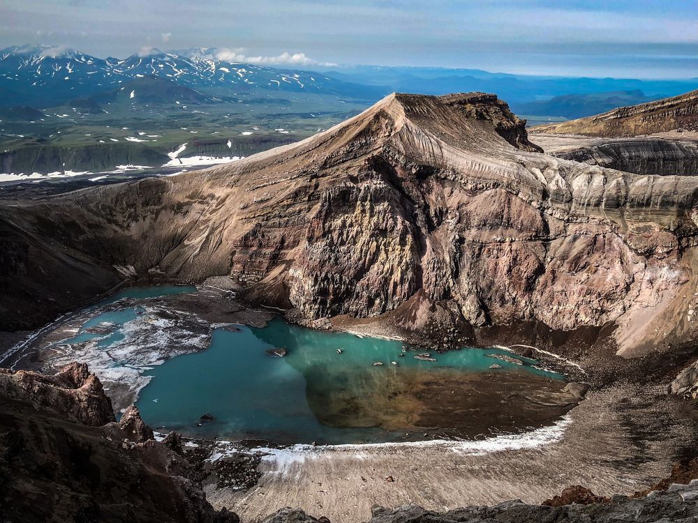 Вулкан Горелый, Петропавловск-Камчатский.