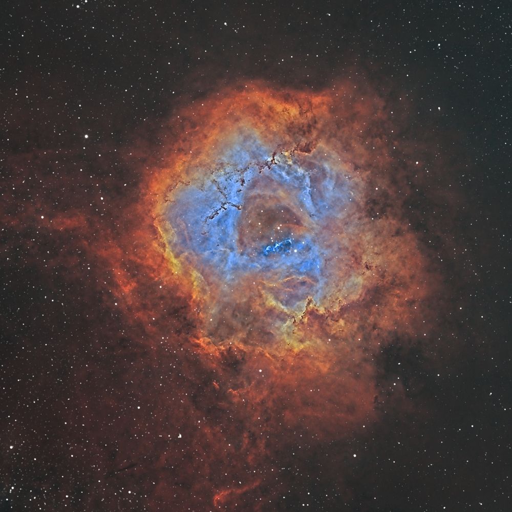 NGC 2237 Rosette nebula