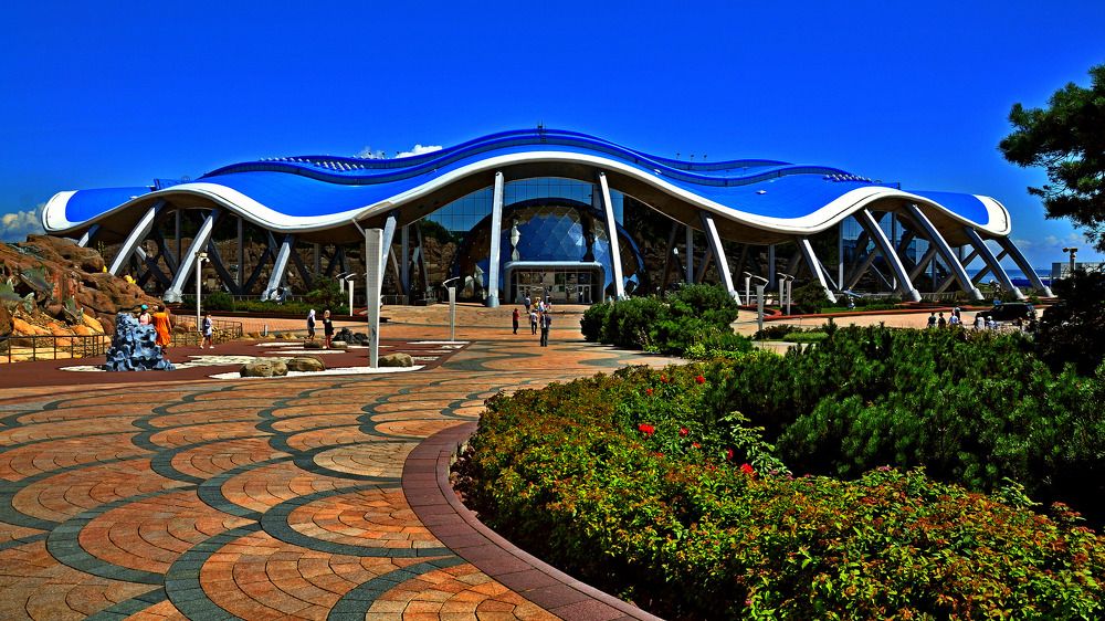 На острове Русский.