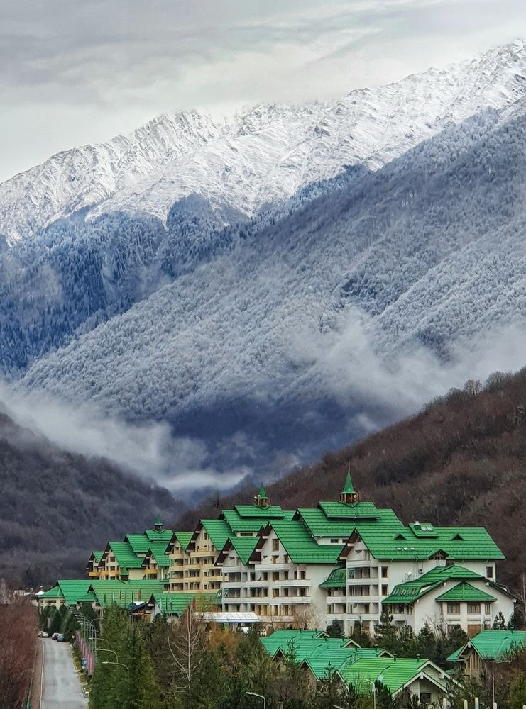 Первые зимние дни в горах