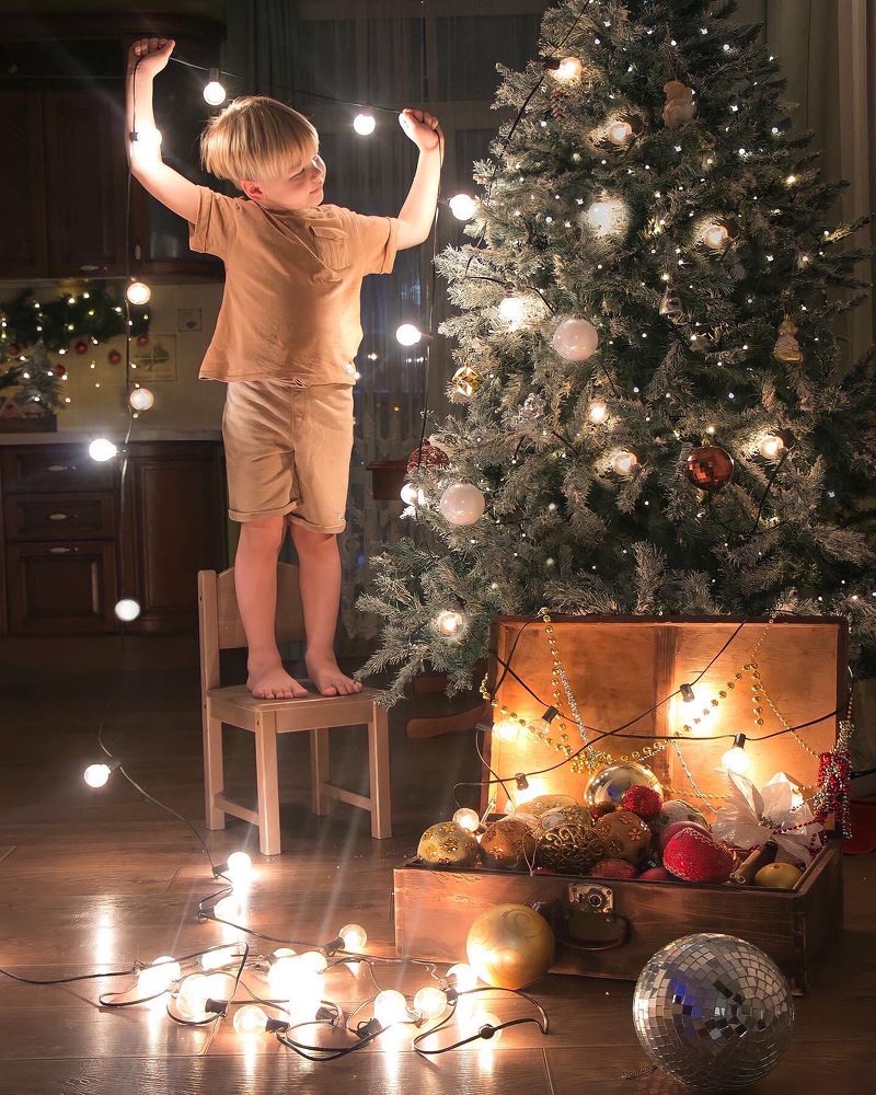 Магия новогодней ёлки.