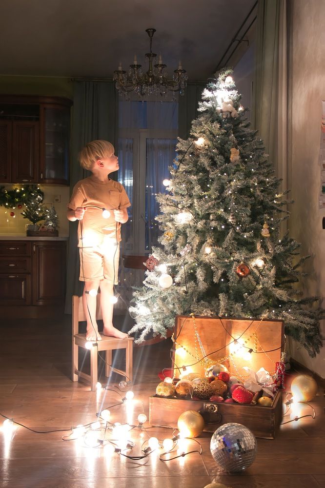 Магия новогодней ёлки.