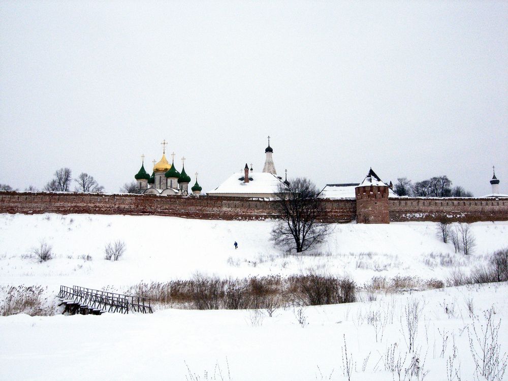 Suzdal, Maslenitsa (self-portrait)