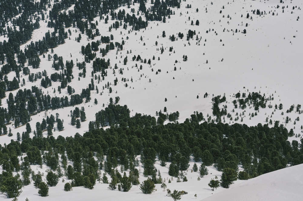 Седловина перед горой Сарлык
