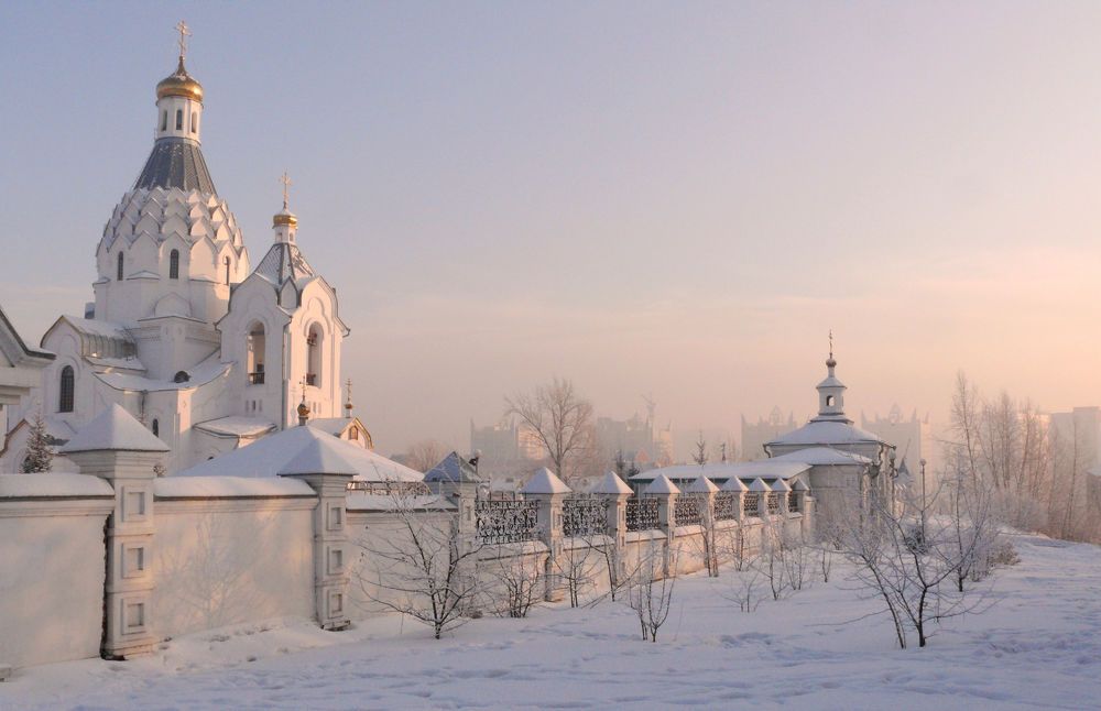 На закате дня