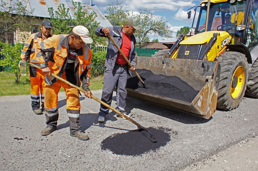 Ямочный ремонт