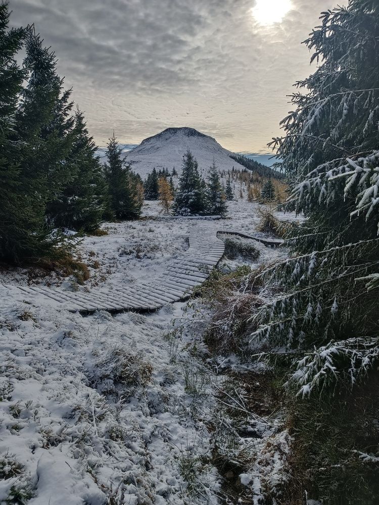Ноябрь в регионе вулканов