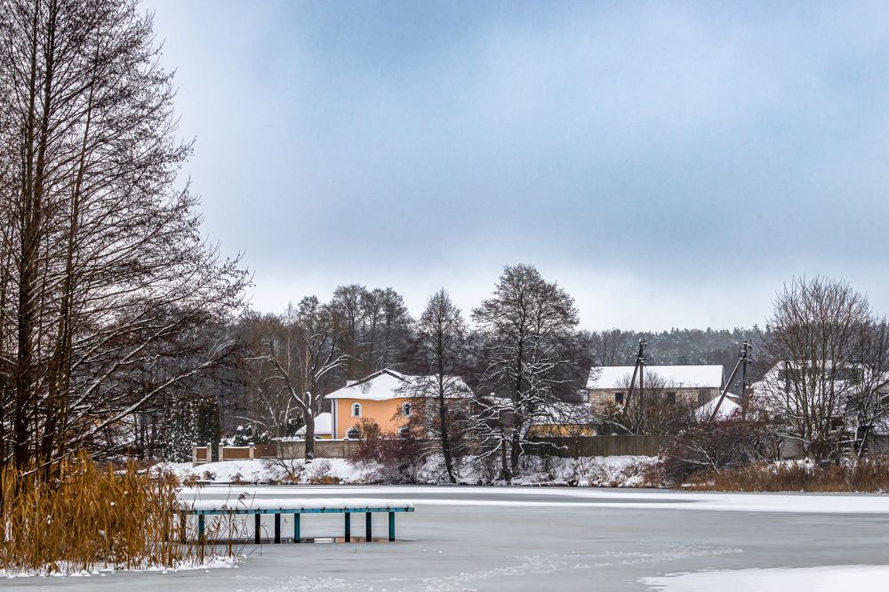 Зимнее озеро