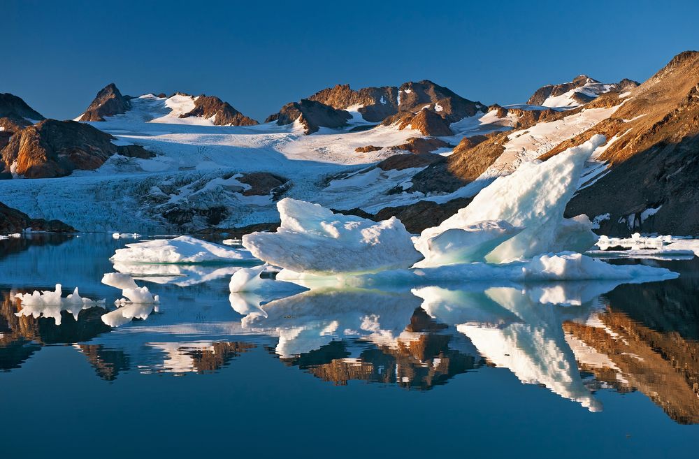 Ледник в Гренландии