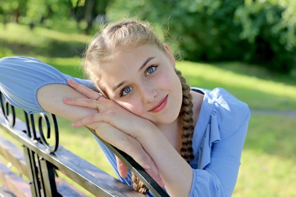 Васильковые глазки.