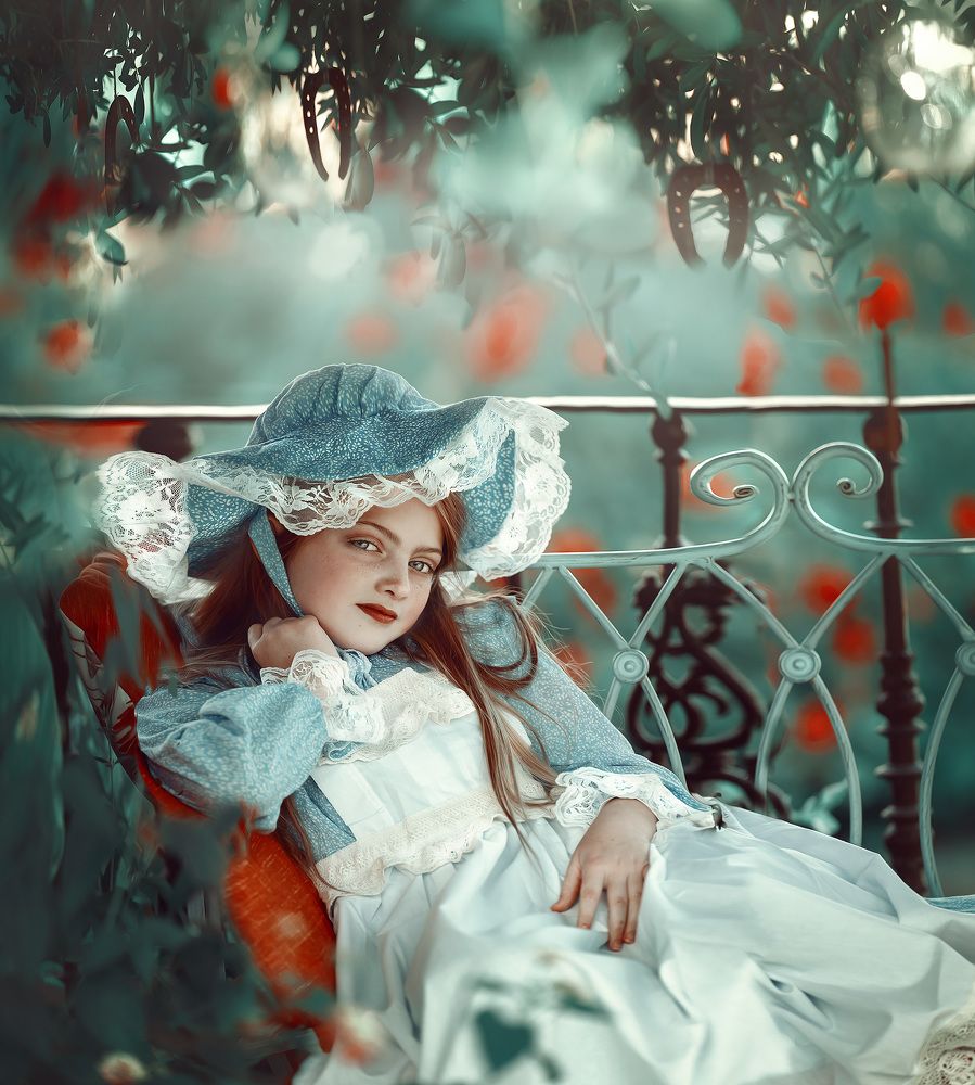 In the garden of delights.