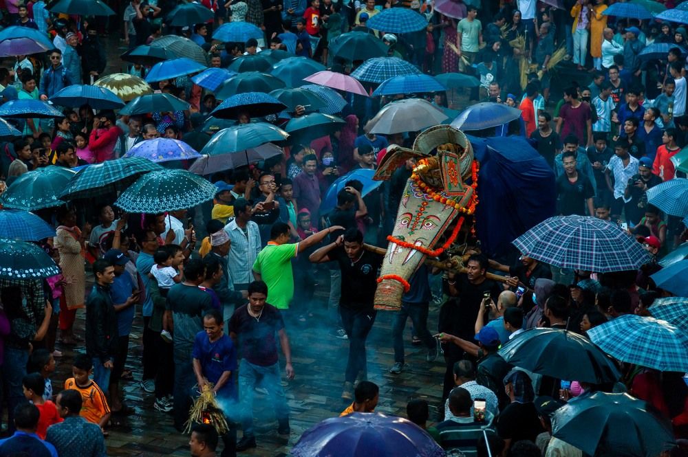 Indra jatra festival of Nepal