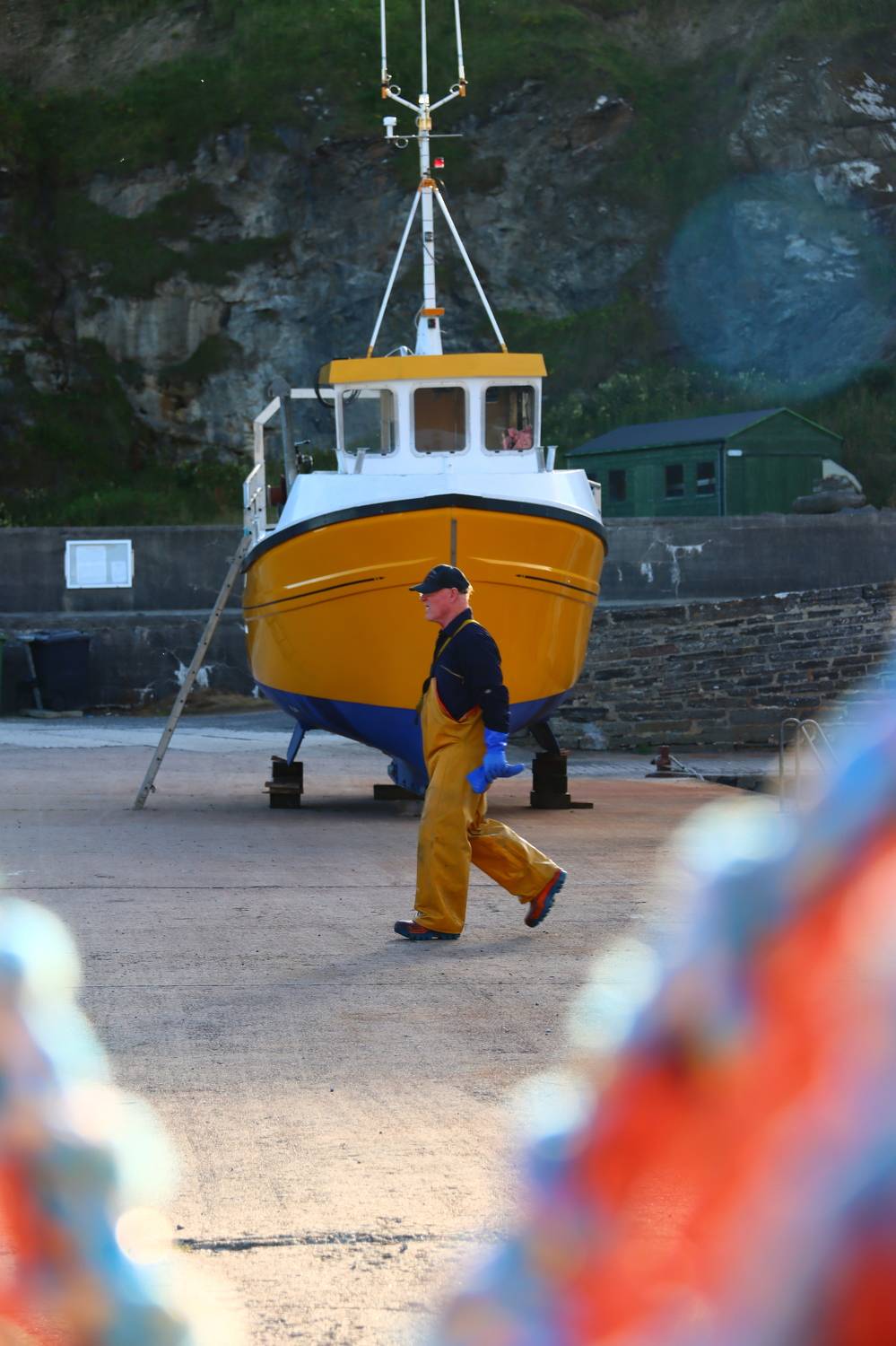 Fisherman Lybster Caithness Scotland.