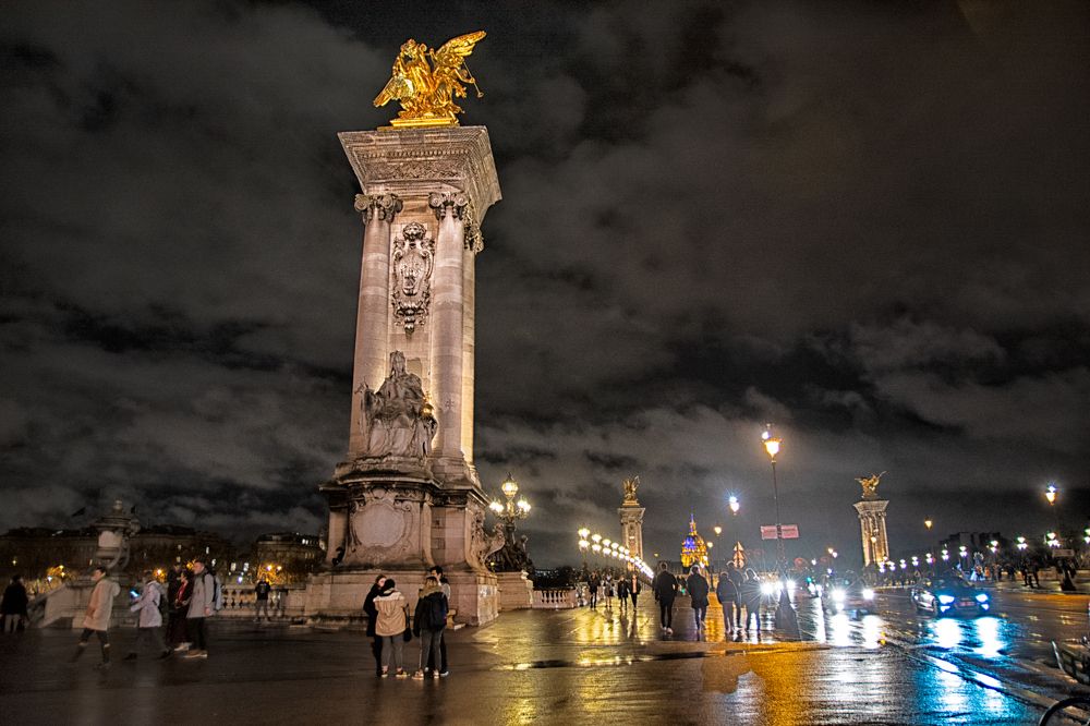 Paris at night