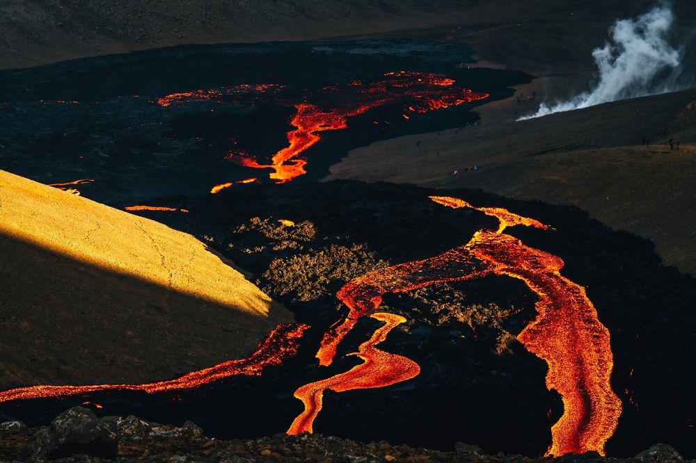 Lava flow