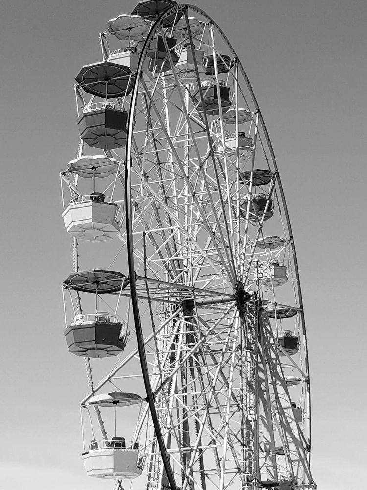 Черно- белое.Движение.